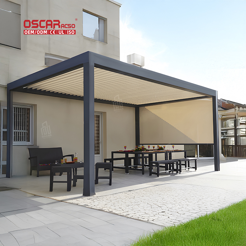 pergola aluminum blade