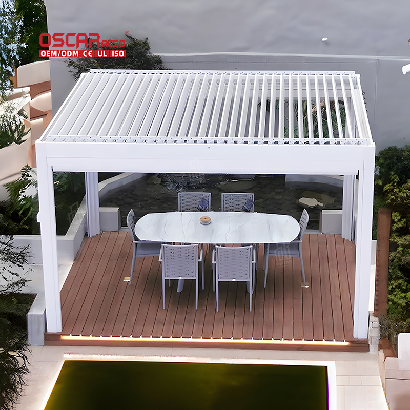 aluminum pergola china