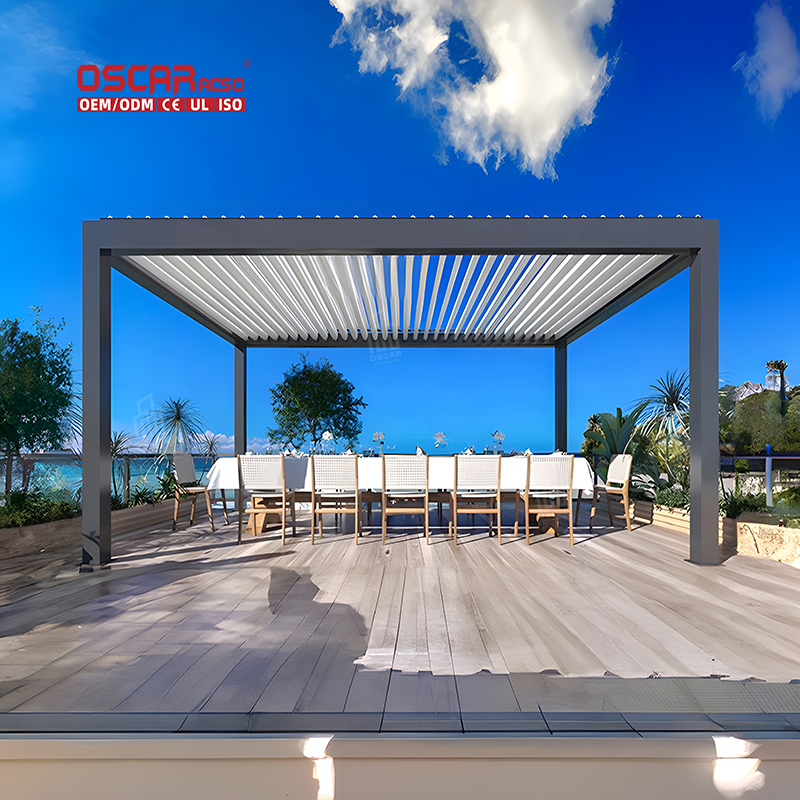 outdoor house pavilion pergola sun shade privacy pavenkas