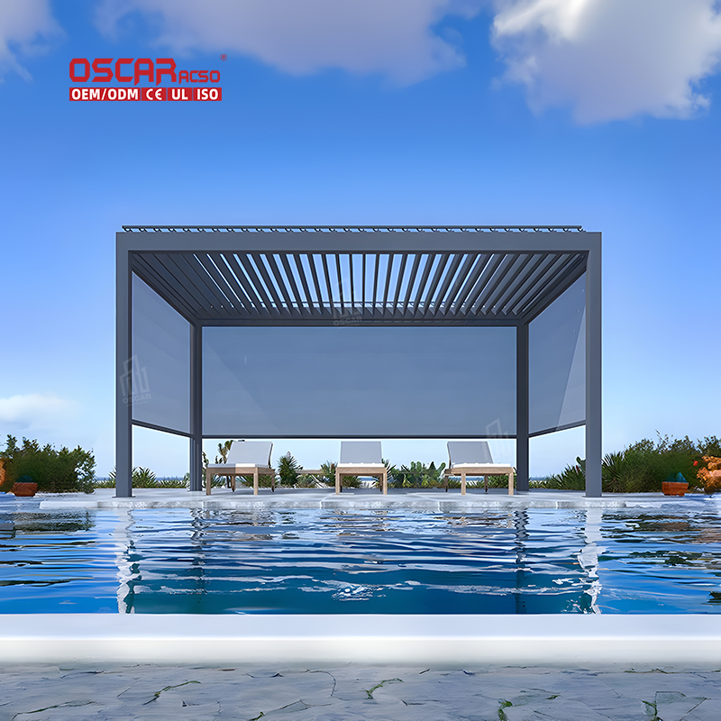 pergola blades motorised sunroom
