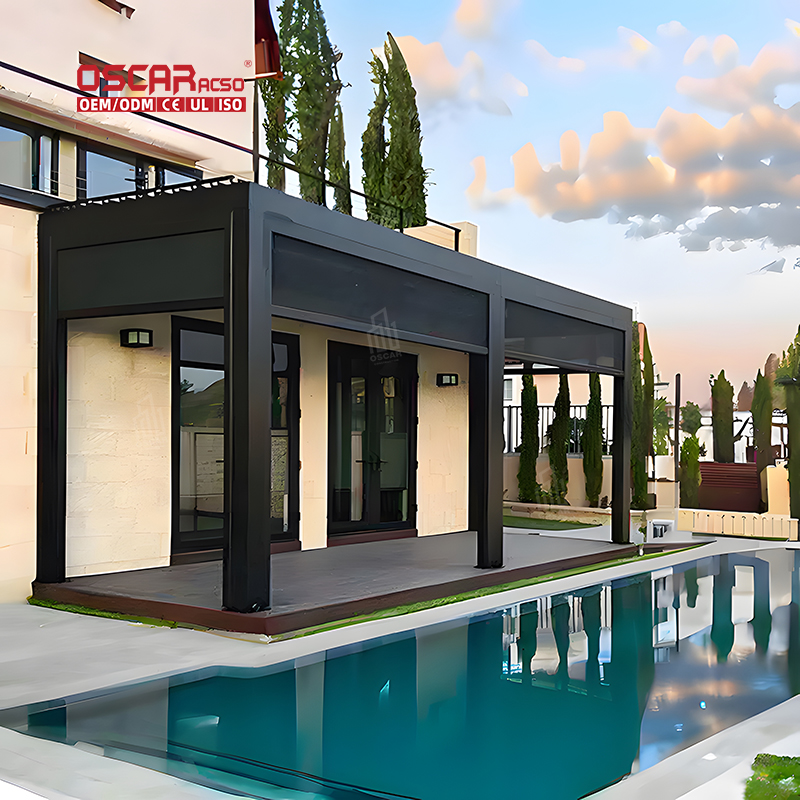 natural biodynamic pergola