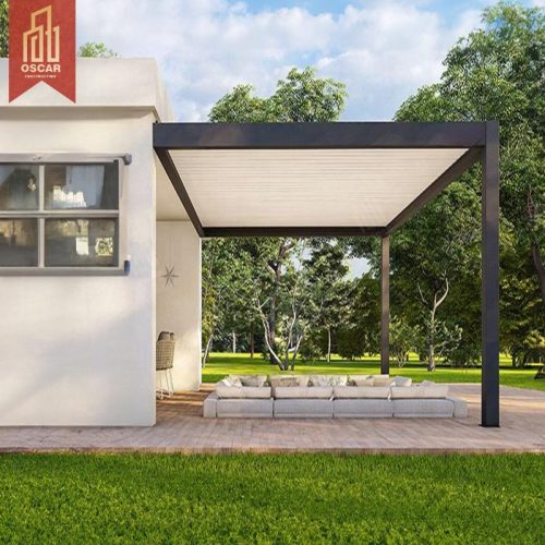 2021 Exporting Durable Motorized Sun Shade Pergola Kits Modern Outdoor Spaces in 2021 Ideal Alfresco Areas Pergola