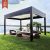 Motorized Adjustable Aluminum Pergola Louvre Roof Garden Patio Backyard Outdoor Bioclimatic Shade Solution Pergola