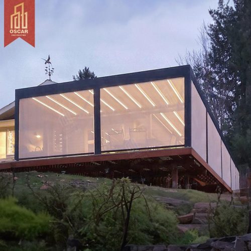 3X3 3X4 4X4 6X4 M Factory-Made Modern Outdoor Bioclimatic Aluminum Louvered Pergola Roof Gardens Patios Backyards Pergola