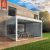 Bioclimatic Electric Outdoor Aluminium Louver Roof Garden Shed and Gazebo in 3X4 Size Ideal Backyard Patio and Poolside Pergola