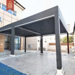 Factory Wholesale 3X3 3X4 4X4 6X4M Outdoor Aluminium Pergola with Zip Screen Modern Design For Garden Patio Backyard Pergola