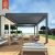 Outdoor Waterproof Automatic Bioclimatic Modern Gazebo Patio Backyard Garden Pergola