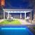 Modern Outdoor Aluminum Pergola with Waterproof Louver Roof Electric Motorized Garden Patio Backyard Pergola