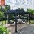 Motorized Waterproof Outdoor Aluminium Structure with Led Lighting Gardens Patios Backyards Pergola