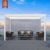 European Style Modular Freestanding Gazebo Cabana with Side Screen Patio Sunshine Garden Pergola