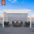 Aluminium Outdoor Shelter Elegant Waterproof Structure with Led Lights Garden Patio Balcony Pergola