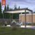 Chinese Balcony Gazebo Pergola Aluminum Louvered Roof House Balcony Remove & Ventilate Outdoor Patio Rooftop Pergola