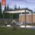 Motorized Solar Louvered Cover Design Outdoor Pergola Gazebo Garden Patio Backyard Pergola