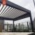 Uvered Outdoor Aluminum Pergola in Anthracite Grey Brown Garden Patio Balcony Sun Shading Ventilating Stylish Functional Pergola