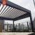 Outdoor Waterproof Uv Blocking Expandable Space Louvered Aluminum Motorized Patio Canopy Garden Backyard Poolside Pergola