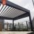 Motorized Electric Folding Louvered Bioclimatic Aluminum Outdoor Pergola Patio Garden Balcony with Ultimate Comfort Pergola