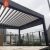 Manual Control & Motorized Electric Retractable Aluminium Louvered Pergola Garden Patio Balcony Multiple Scenarios Pergola