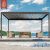 4X4 6X4M Bioclimatic Aluminium Louver Pergola Customizable Factory Direct Outdoor with Zip Screen Garden Patio Backyard Pergola