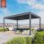High Quality Motorized Waterproof Garden Louver Pergola with Sun Shade Patio Backyard Outdoor Pergola