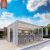 Sunshine Patio Outdoor Structure Villa with Sun - Protection and Ventilation Function Stylish Elegant Gazebo Pergola