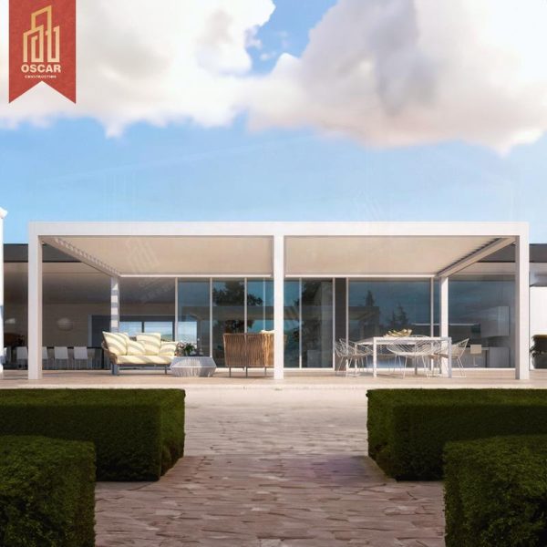 Ame Recreation Area Entrance Shading and Ventilating Stylish Functional European – Style Structure Backyard Patio Garden Pergola