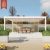 Water Resistant Bioclimatic Patio Cover Canopy Opening Roof Louver Shelter Backyard Garden Balcony Sunshade Pergola