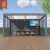 Adjustable Customized Outdoor Modern Aluminium Louver Glass Gazebo Garden Patio Backyard Motorized Bioclimatic Pergola