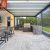 Outdoor Aluminium Structures with Led Lighting Garden Patio Backyard New Design Modern Pergola