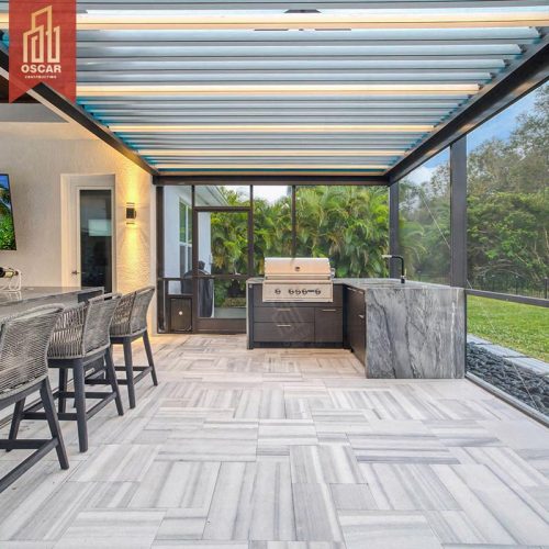 Aluminum Adjustable Opening Louver Roof Pergolas Gazebo Outdoor Patio Motorized Garden Backyard Terrace Pergola