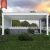 Motorized Ultraviolet - Proof Custom Aluminio Louver Pavilion Bioclimatic Aluminium Pergola Gazebo Garden Backyard Patio Pergola