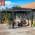 Wall - Mounted Modern Aluminium Motorized Waterproof Louvered Roof Garden Patio Balcony Outdoor Structure Shade Shelter Pergola