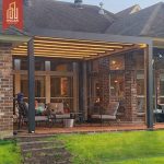 Outdoor Automatic Bioclimatic Waterproof Modern Gazebo Patio Backyard Outdoor Use Pergola