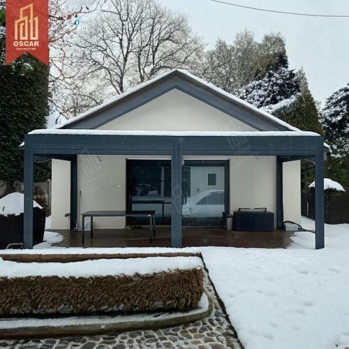 Shading Outdoor Terrace Gazebo with Uv Protection and Wind Resistance Stylish Functional Structure Garden Patio Balcony Pergola