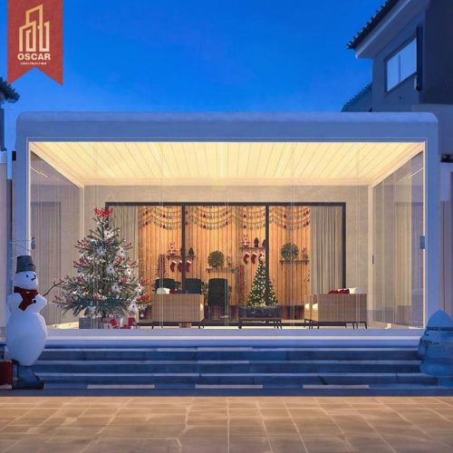 Outdoor Deck Shade Structure Patio Relaxing Arbour Garden Balcony Terrace Pergola
