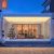 Anti-Uv Outdoor Opening Roof Awning Modern Canopy Garden Patio Terrace Plastic Wood Wpc Pergola Pergola