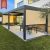 Water Resistant Bioclimatic Patio Cover Canopy Opening Roof Louver Shelter Backyard Garden Balcony Sunshade Pergola