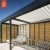 Motorized Adjustable Aluminum Pergola Louvre Roof Patio Backyard Garden Outdoor Pergola