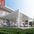 White Bioclimatic Louvered Outdoor Aluminum Pergola Garden Patio Balcony with Sun Shading Ventilation Stylish Functional Pergola