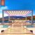 Adjustable Louvered Aluminium Roof Blade Awning System Garden Patio Backyard Outdoor Pergola