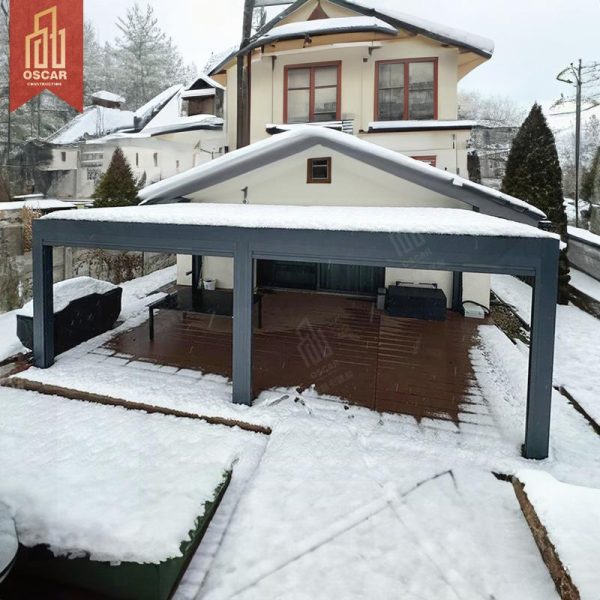 Customized Rain – Resistant Bioclimatic Aluminum Outdoor Structures Garden Backyard Patio Pergola