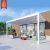 Waterproof Aluminum Outdoor Hardtop Gazebo with Louvered Design Patio Garden Backyard Pergola
