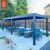 o Techo rígido de aluminio con lamas para patio, pérgola, jardín, innovación bioclimática, impermeable, uso en patio, balcón, terraza, pérgola