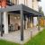 Water Resistant Bioclimatic Patio Cover Canopy Opening Roof Louver Shelter Garden Backyard Outdoor Sunshade Pergola Pergola