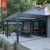 Outdoor Aluminum Gazebo Tent with Space - Saving Design and Sun - Blocking Function Patio Garden Beach Relaxation Pergola