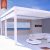 Remote - Controlled Sun - Blocking Wall - Fixed Outdoor Shelter Garden Patio Balcony Sun Shading Structure Pergola