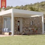 3X3M 3X4M 4X6M Electric Bioclimatic Motorized Roof Cover Outdoor Garden Patio Greenhouse Pergola