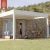 Spacious Bioclimatic Aluminium Gazebo Contemporary Pergola with Sliding Glass Doors Garden Patio Backyard Pergola