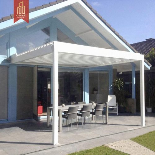 3X3 3X4 4X4 6X4M Modern Outdoor Bioclimatic Aluminium Louver Custom Pergola Gardens Patios Backyards Pergola