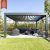 Outdoor Bioclimatic Waterproof Uv Block Louvered Aluminum Motorized Manual Shaded Sun - Shelter Garden Patio Poolside Pergola