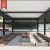 Diy Outdoor Sunshade Electric Pergola Motorized Louver with Lights Bioclimatic Garden Patio Balcony Pergola